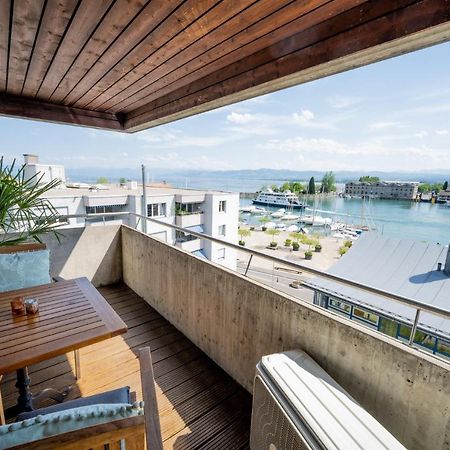 Traumwohnung Direkt Am Hafen Romanshorn Exterior foto
